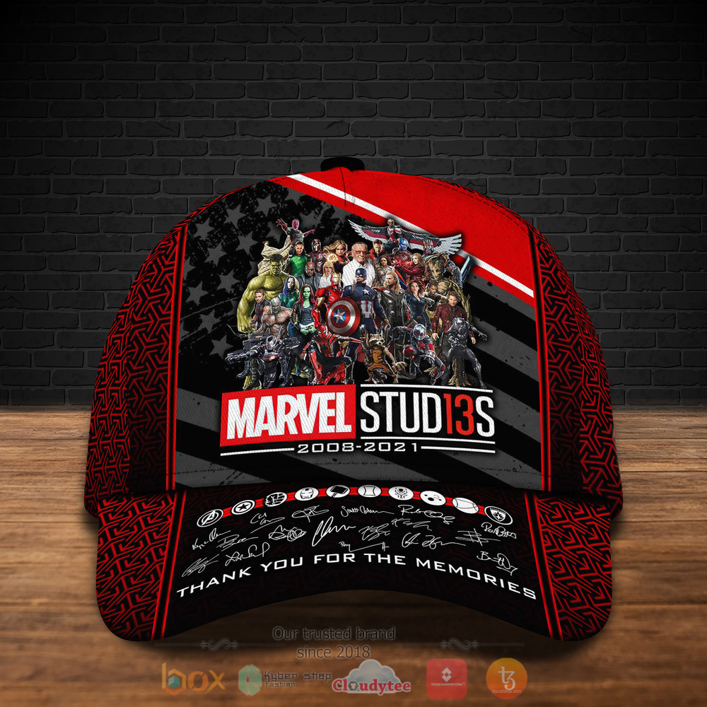 Personalized Marvel Studio Witth Signatures Custom hat Cap 5 Personalized Marvel Studio Witth Signatures Custom Cap 1 2 3 4