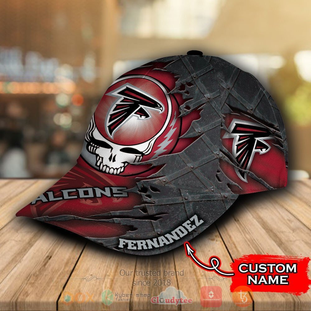 Personalized NFL Atlanta Falcons Grateful Dead Skull Cap 3 Personalized NFL Atlanta Falcons Grateful Dead Skull Cap 1 2