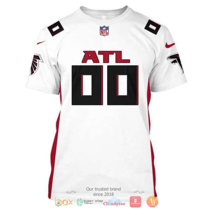 Personalized NFL Atlanta Falcons White 3d shirt, hoodie 7 Personalized NFL Atlanta Falcons White 3d shirt hoodie 1 2 3 4 5 6
