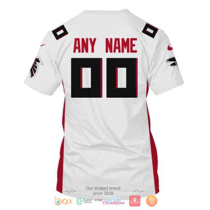 Personalized NFL Atlanta Falcons White 3d shirt, hoodie 8 Personalized NFL Atlanta Falcons White 3d shirt hoodie 1 2 3 4 5 6 7