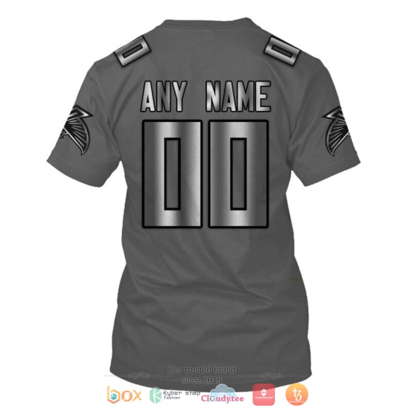 NFL Atlanta Falcons dark grey Personalized custom jersey shirt, hoodie 8 Personalized NFL Atlanta Falcons dark grey custom 3d shirt hoodie 1 2 3 4 5 6 7