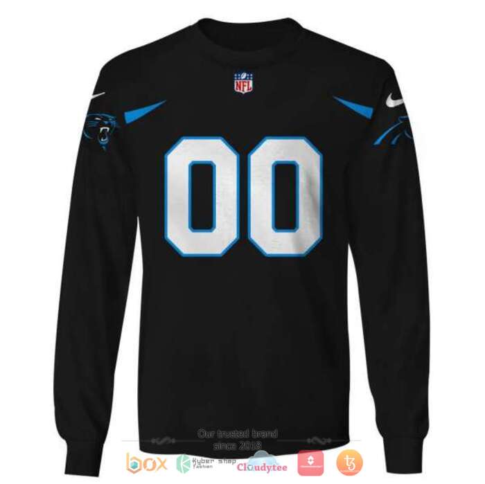 Personalized NFL Carolina Panthers black 3d shirt, hoodie 5 Personalized NFL Carolina Panthers black 3d shirt hoodie 1 2 3 4