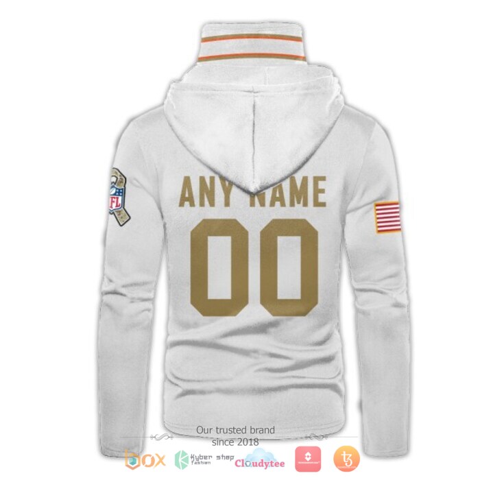 Personalized NFL Cincinnati Bengals White 3d hoodie mask 3 Personalized NFL Cincinnati Bengals White 3d hoodie mask 1 2