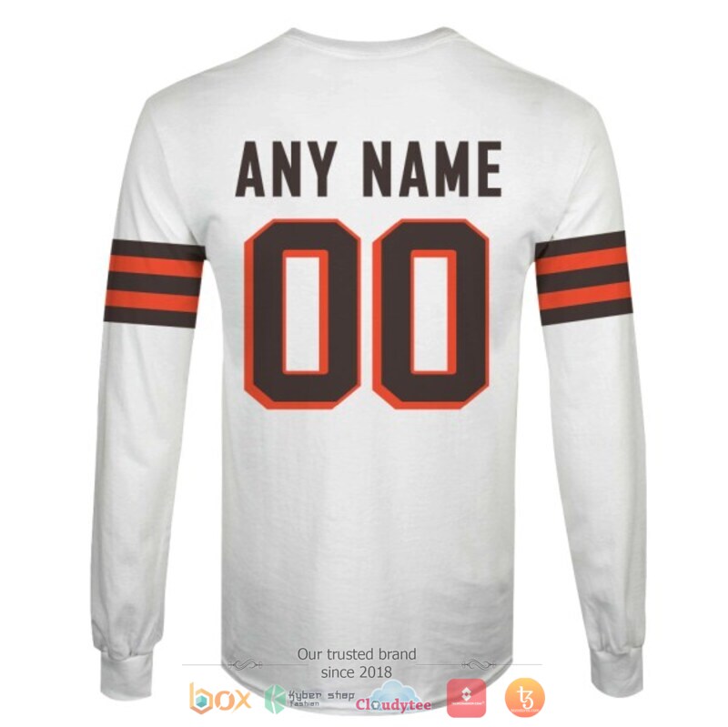 Personalized NFL Cleveland Browns 1946 custom 3d shirt hoodie 1 2 3 4 5