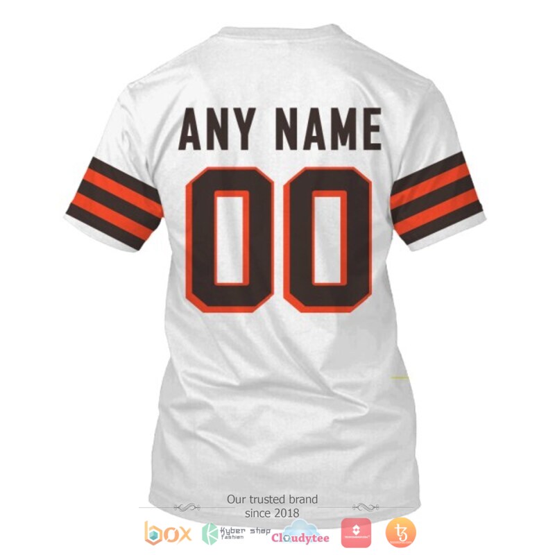 Personalized NFL Cleveland Browns 1946 custom 3d shirt hoodie 1 2 3 4 5 6 7