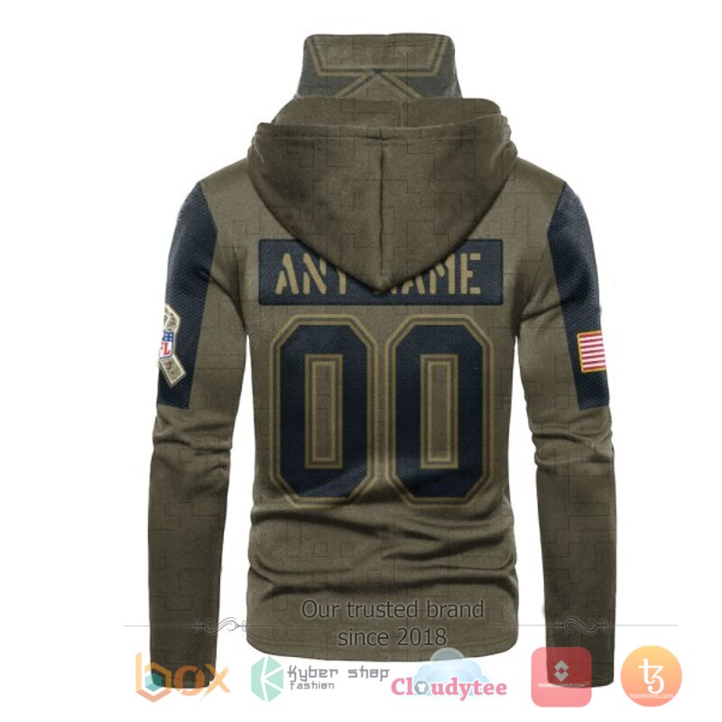 Personalized NFL Dallas Cowboys 3d hoodie mask 3 Personalized NFL Dallas Cowboys 3d hoodie mask 1 2