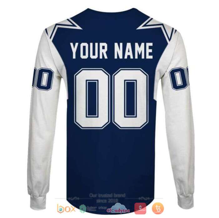 Personalized NFL Dallas Cowboys White Blue 3d shirt, hoodie 6 Personalized NFL Dallas Cowboys White Blue 3d shirt hoodie 1 2 3 4 5