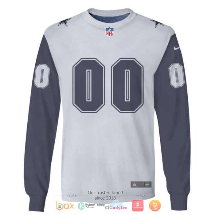 Personalized NFL Dallas Cowboys dark grey 3d shirt, hoodie 5 Personalized NFL Dallas Cowboys dark grey 3d shirt hoodie 1 2 3 4