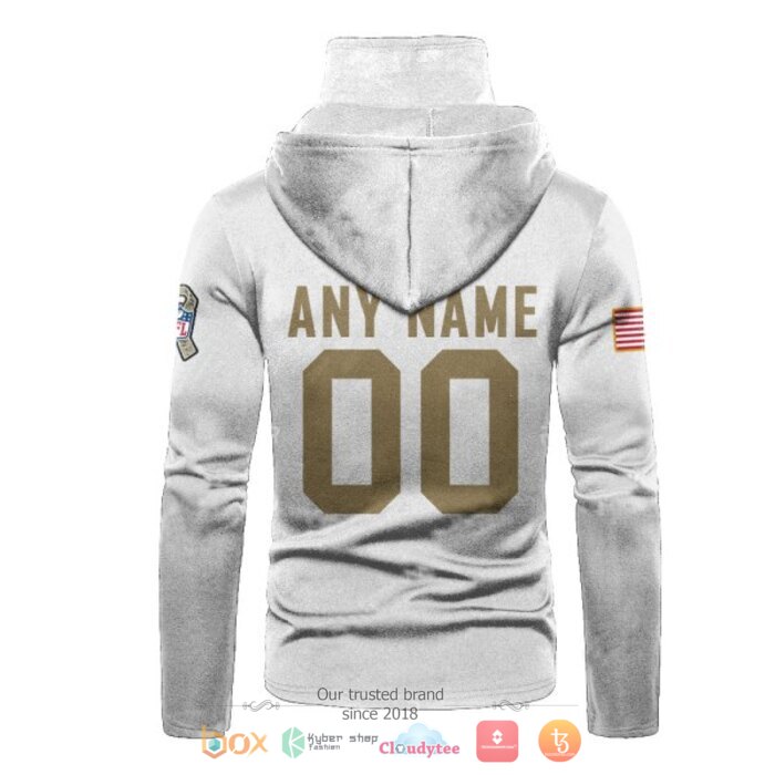 Personalized NFL Dallas Cowboys white 3d hoodie mask 3 Personalized NFL Dallas Cowboys white 3d hoodie mask 1 2