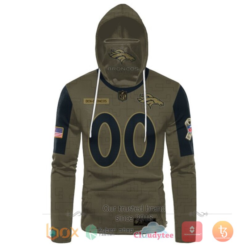 Personalized NFL Denver Broncos 3d hoodie mask 2 Personalized NFL Denver Broncos 3d hoodie mask 1