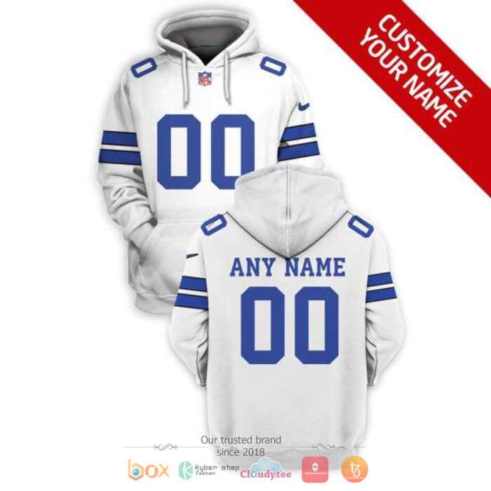 Personalized NFL Detroit Lions White 3d shirt, hoodie 1 Personalized NFL Detroit Lions White 3d shirt hoodie