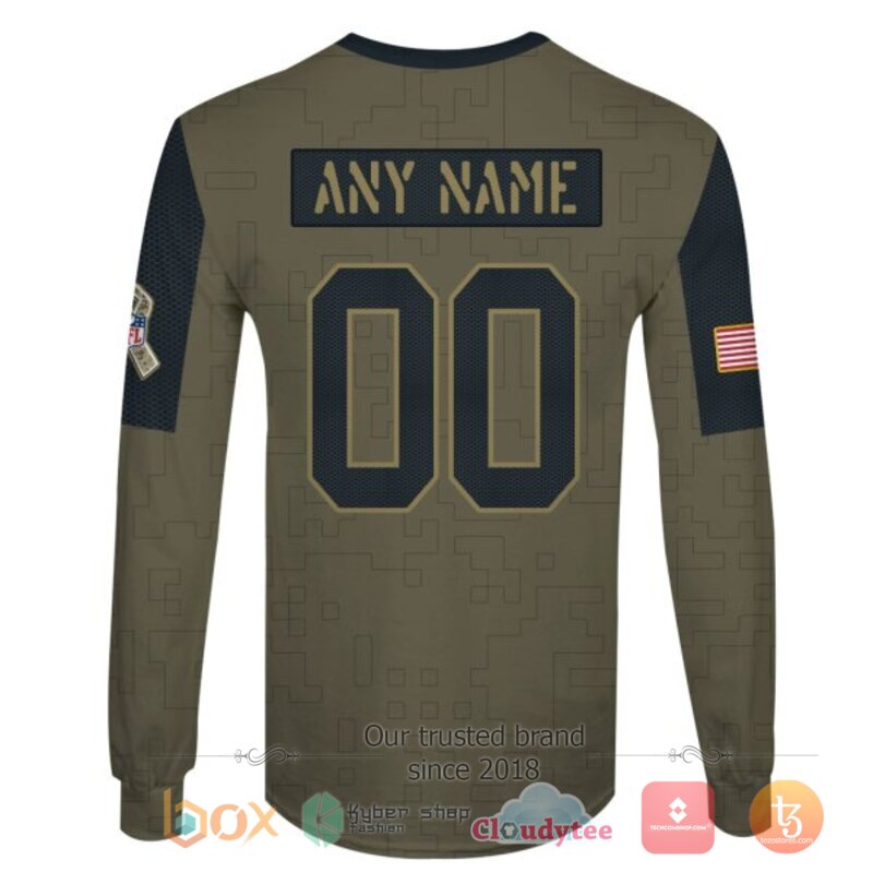 Personalized NFL Green Bay Packers 3d shirt hoodie 1 2 3 4 5