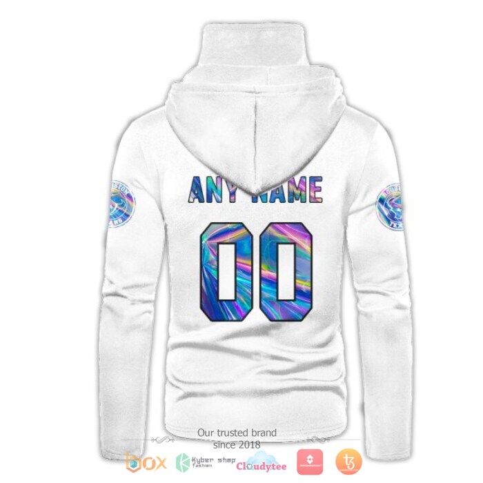 Personalized NFL Houston Texans white hologram color 3d hoodie mask 1 2