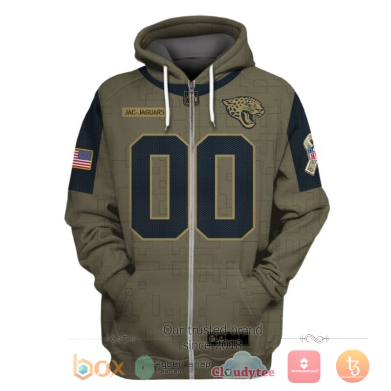 Personalized NFL Jacksonville Jaguars 3d shirt, hoodie 2 Personalized NFL Jacksonville Jaguars 3d shirt hoodie 1