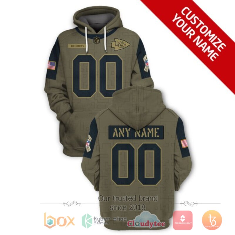 Personalized NFL Kansas City Chiefs 3d shirt hoodie