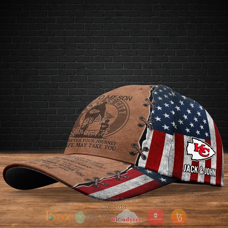 Personalized NFL Kansas City Chiefs Sport Cap 1