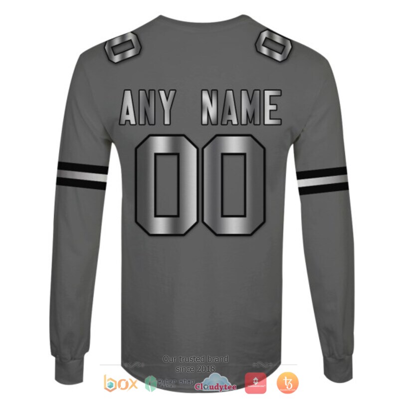 NFL Kansas City Chiefs champion dark grey Personalized custom jersey shirt, hoodie 6 Personalized NFL Kansas City Chiefs champion dark grey custom 3d shirt hoodie 1 2 3 4 5