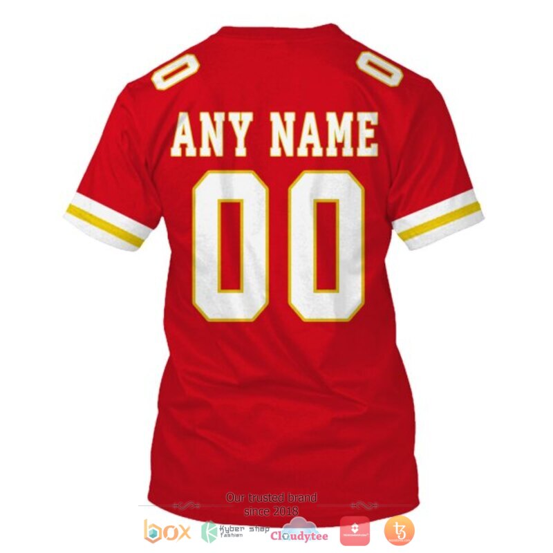 NFL Kansas City Chiefs red Personalized custom jersey shirt, hoodie 8 Personalized NFL Kansas City Chiefs red custom 3d shirt hoodie 1 2 3 4 5 6 7
