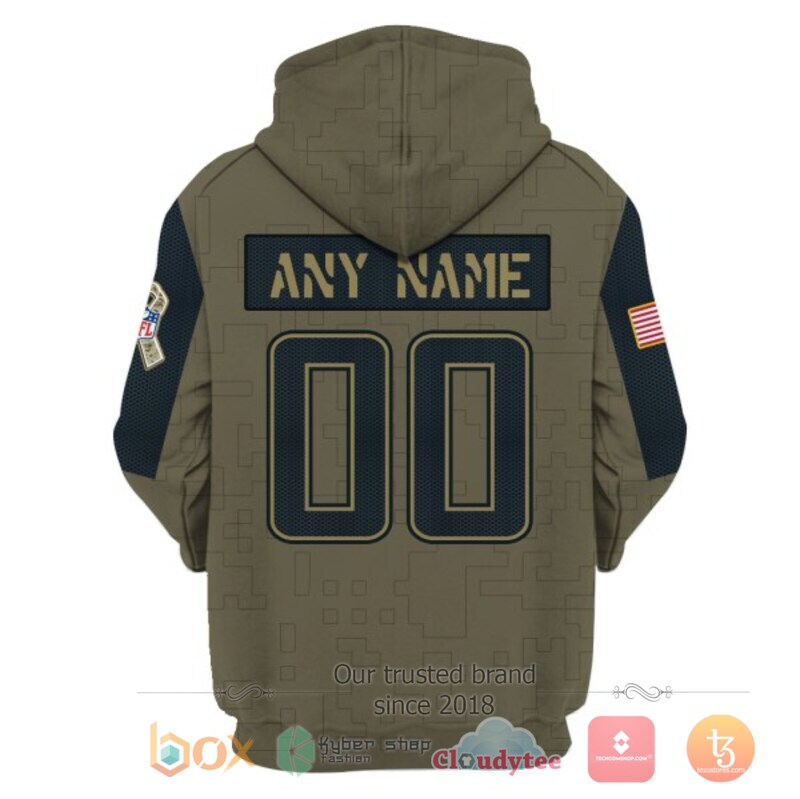 Personalized NFL Los Angeles Chargers 3d shirt, hoodie 4 Personalized NFL Los Angeles Chargers 3d shirt hoodie 1 2 3