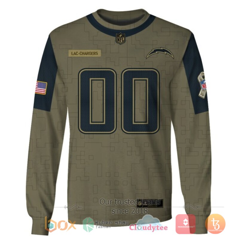 Personalized NFL Los Angeles Chargers 3d shirt, hoodie 5 Personalized NFL Los Angeles Chargers 3d shirt hoodie 1 2 3 4