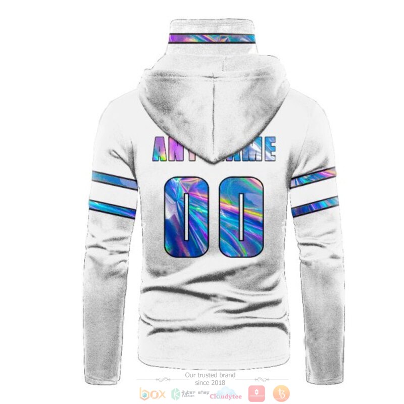 NFL Minnesota Vikings white Personalized custom 3d hoodie mask 3 Personalized NFL Minnesota Vikings white custom 3d hoodie mask 1 2