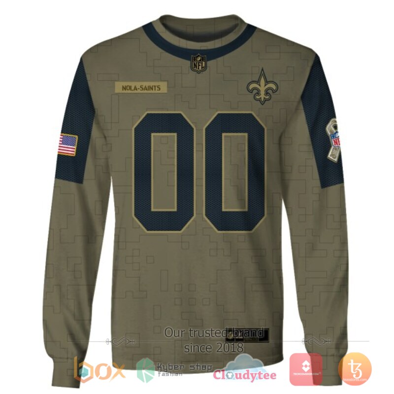 Personalized NFL New Orleans Saints 3d shirt, hoodie 5 Personalized NFL New Orleans Saints 3d shirt hoodie 1 2 3 4