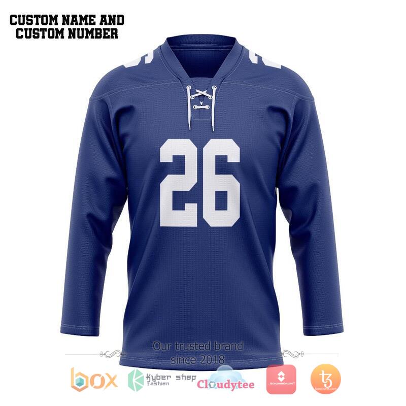 Personalized NFL New York Giant Hockey Jersey