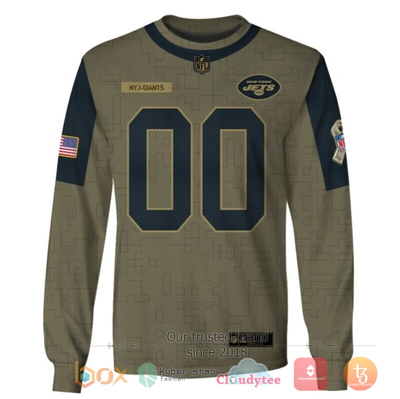 Personalized NFL New York Jets 3d shirt hoodie 1 2 3 4