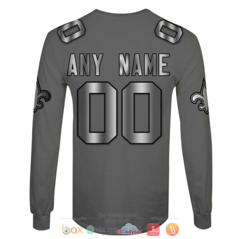 NFL Philadelphia Eagles dark grey Personalized custom jersey shirt, hoodie 6 Personalized NFL Philadelphia Eagles dark grey custom 3d shirt hoodie 1 2 3 4 5