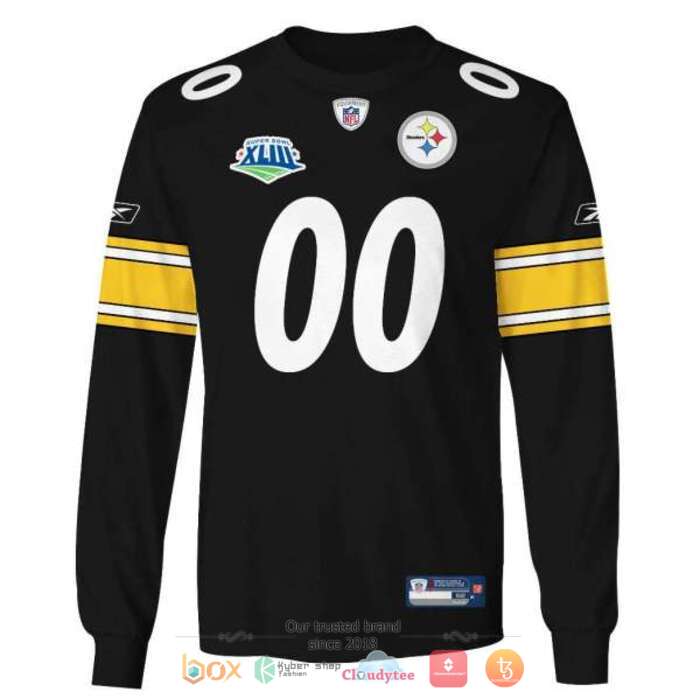 Personalized NFL Pittsburgh Steelers Black Yellow 3d shirt, hoodie 5 Personalized NFL Pittsburgh Steelers Black Yellow 3d shirt hoodie 1 2 3 4