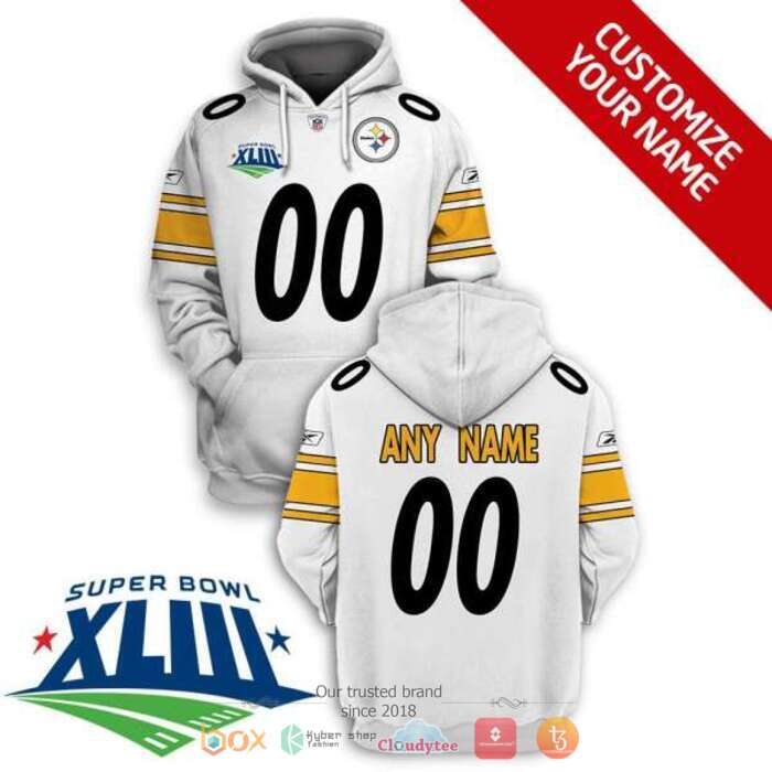 Personalized NFL Pittsburgh Steelers Yellow White 3d shirt, hoodie 16 Personalized NFL Pittsburgh Steelers Yellow White 3d shirt hoodie