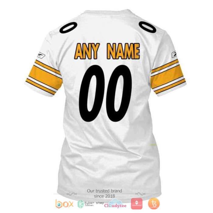 Personalized NFL Pittsburgh Steelers Yellow White 3d shirt, hoodie 8 Personalized NFL Pittsburgh Steelers Yellow White 3d shirt hoodie 1 2 3 4 5 6 7