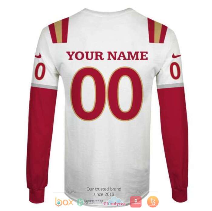 Personalized NFL San Francisco 49ers 3d shirt hoodie 1 2 3 4 5