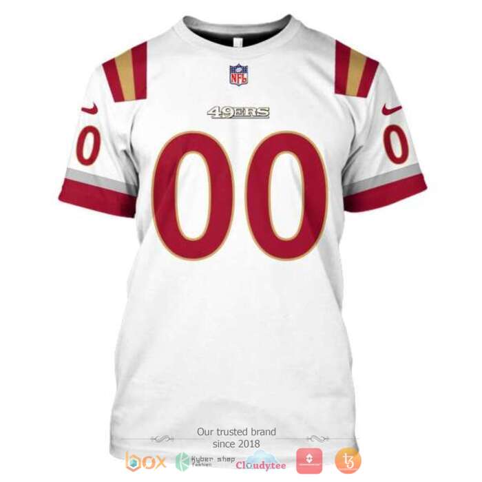 Personalized NFL San Francisco 49ers 3d shirt hoodie 1 2 3 4 5 6