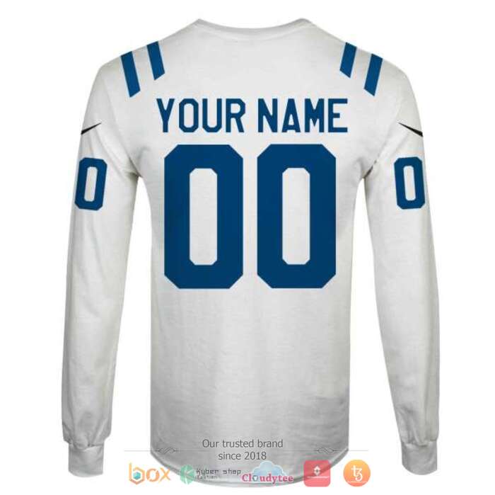 Personalized NFL Seattle Seahawks White 3d shirt hoodie 1 2 3 4 5