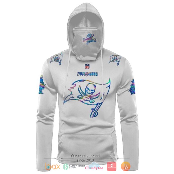 Personalized NFL Tampa Bay Buccaneers 3d hoodie mask 1
