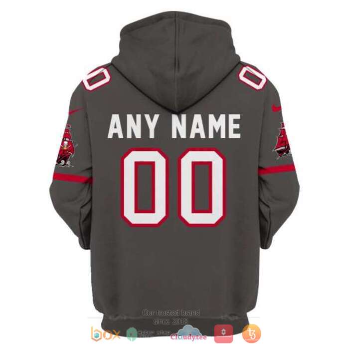 Personalized NFL Tampa Bay Buccaneers Ship Grey 3d shirt hoodie 1 2 3