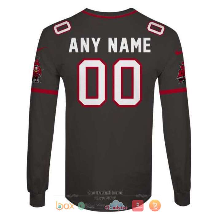 Personalized NFL Tampa Bay Buccaneers Ship Grey 3d shirt hoodie 1 2 3 4 5