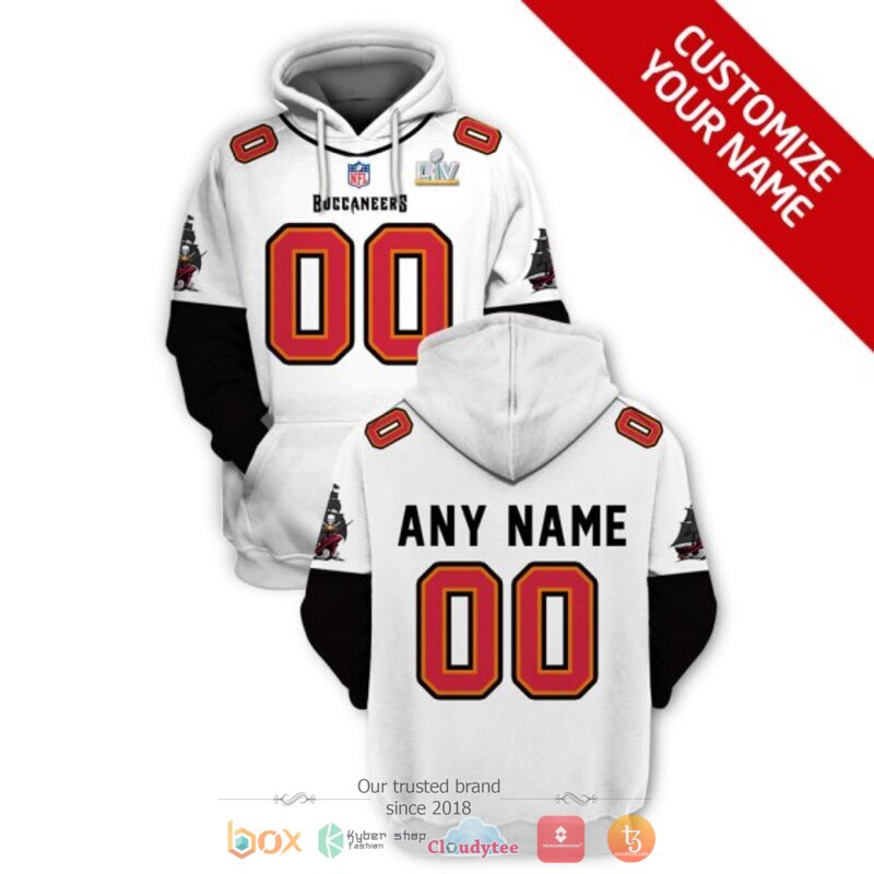 NFL Tampa Bay Buccaneers black white Personalized custom jersey shirt, hoodie 16 Personalized NFL Tampa Bay Buccaneers black white custom 3d shirt hoodie