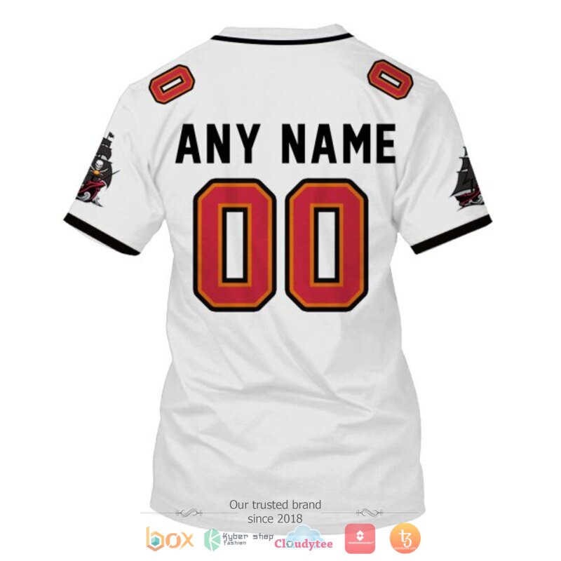 NFL Tampa Bay Buccaneers black white Personalized custom jersey shirt, hoodie 8 Personalized NFL Tampa Bay Buccaneers black white custom 3d shirt hoodie 1 2 3 4 5 6 7