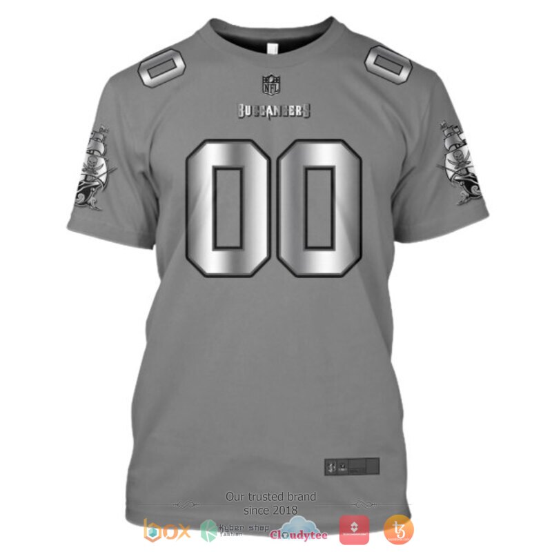 NFL Tampa Bay Buccaneers dark grey Personalized custom jersey shirt, hoodie 7 Personalized NFL Tampa Bay Buccaneers dark grey custom 3d shirt hoodie 1 2 3 4 5 6