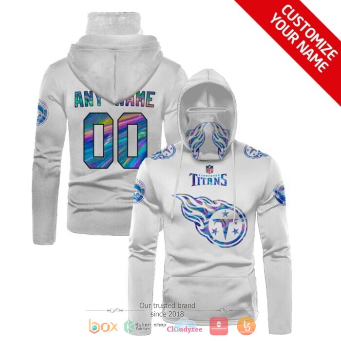 Personalized NFL Tennessee Titans 3d hoodie mask