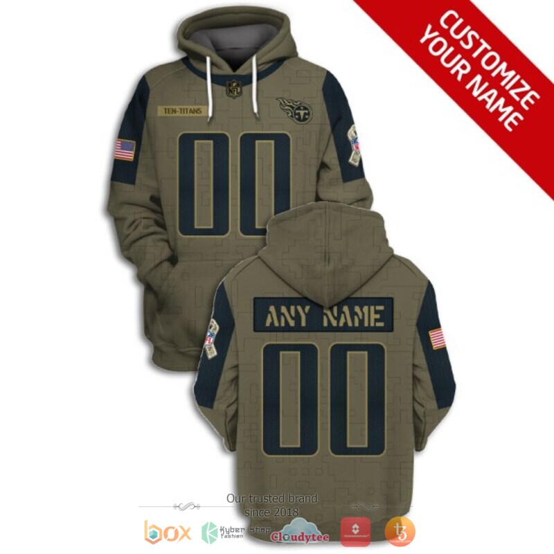 NFL Tennessee Titans Personalized custom jersey shirt, hoodie 1 Personalized NFL Tennessee Titans custom 3d shirt hoodie