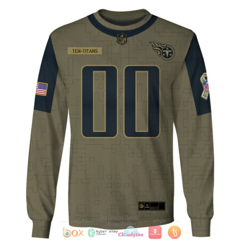 NFL Tennessee Titans Personalized custom jersey shirt, hoodie 5 Personalized NFL Tennessee Titans custom 3d shirt hoodie 1 2 3 4