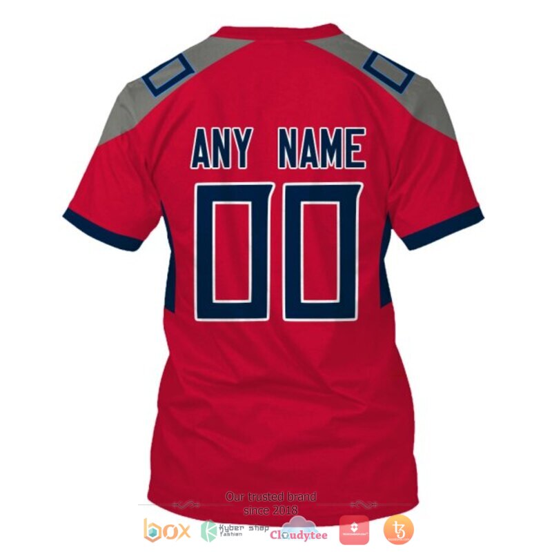 NFL Tennessee Titans red grey Personalized custom jersey shirt, hoodie 8 Personalized NFL Tennessee Titans red grey custom 3d shirt hoodie 1 2 3 4 5 6 7