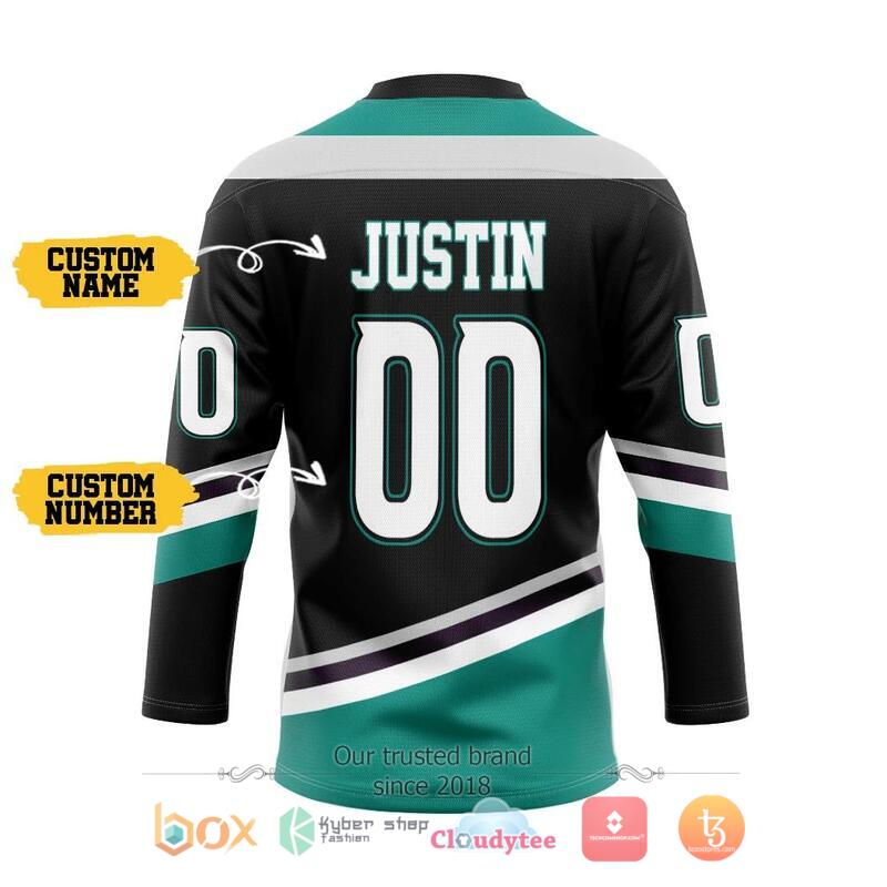 Personalized NHL Anaheim Ducks Hockey Jersey 2 Personalized NHL Anaheim Ducks Hockey Jersey 1