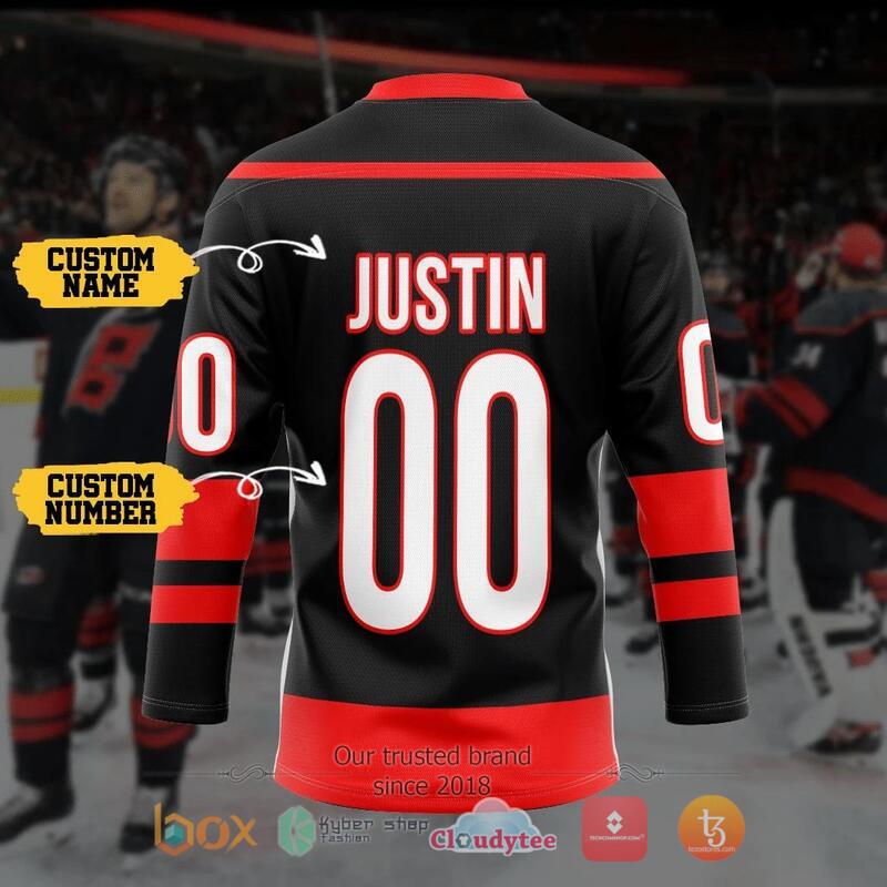 Personalized NHL Carolina Hurricanes Hockey Jersey 4 Personalized NHL Carolina Hurricanes Hockey Jersey 1 2 3