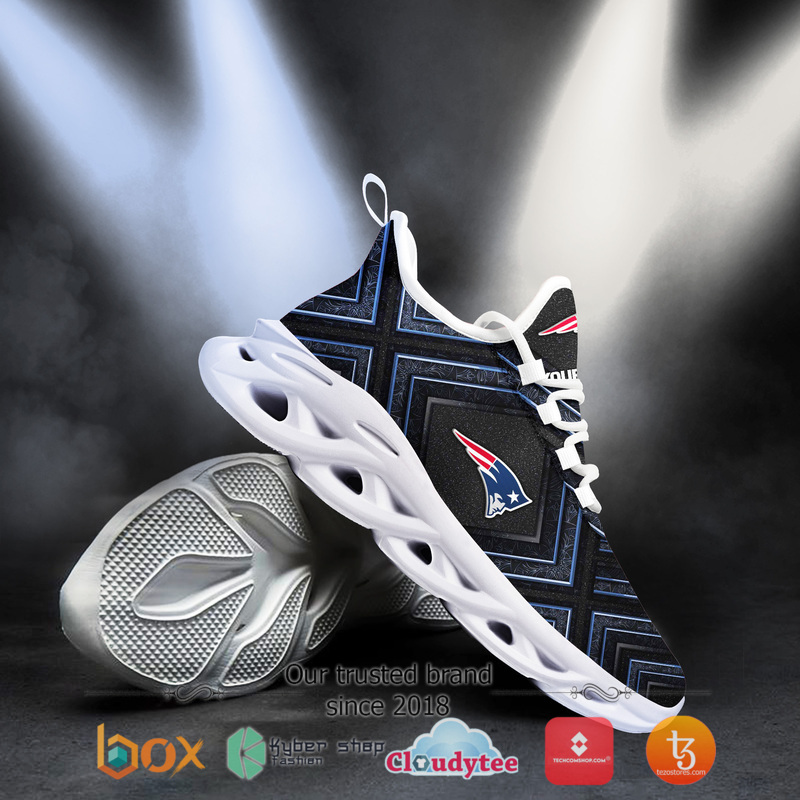 New England Patriots Personalized Custom Clunky max soul Sneaker 3 Personalized New England Patriots Custom Clunky max soul shoes 1 2