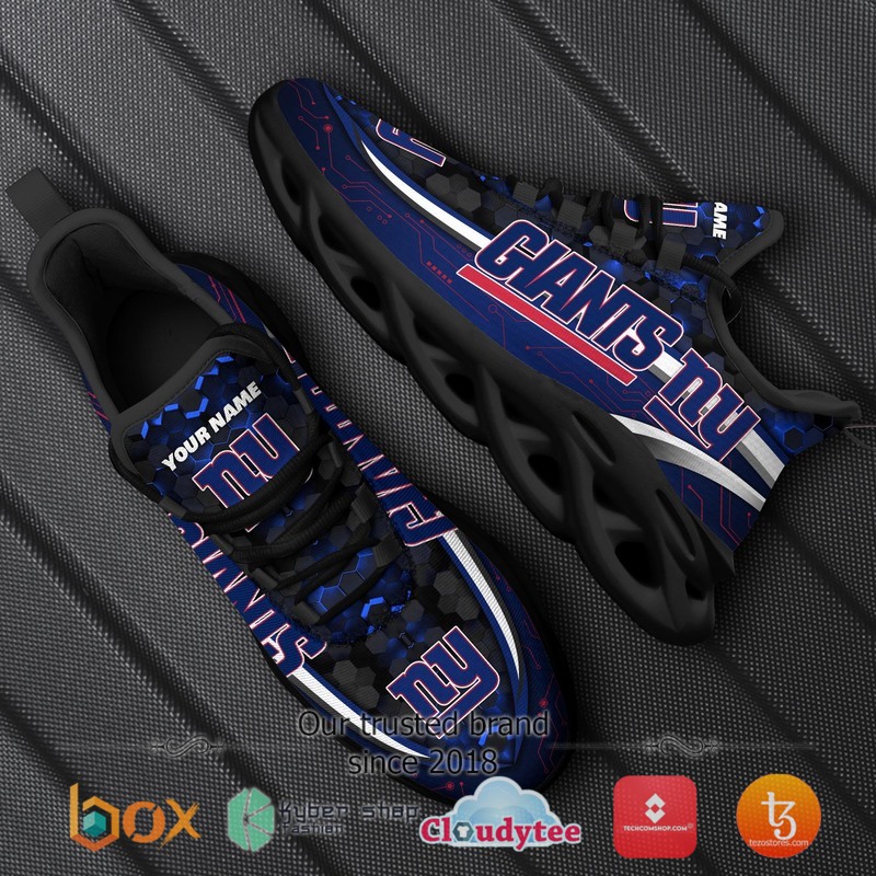 Personalized New York Giants Football Team Max Soul Clunky Sneaker 8 Personalized New York Giants Football Team Max Soul Clunky Sneaker