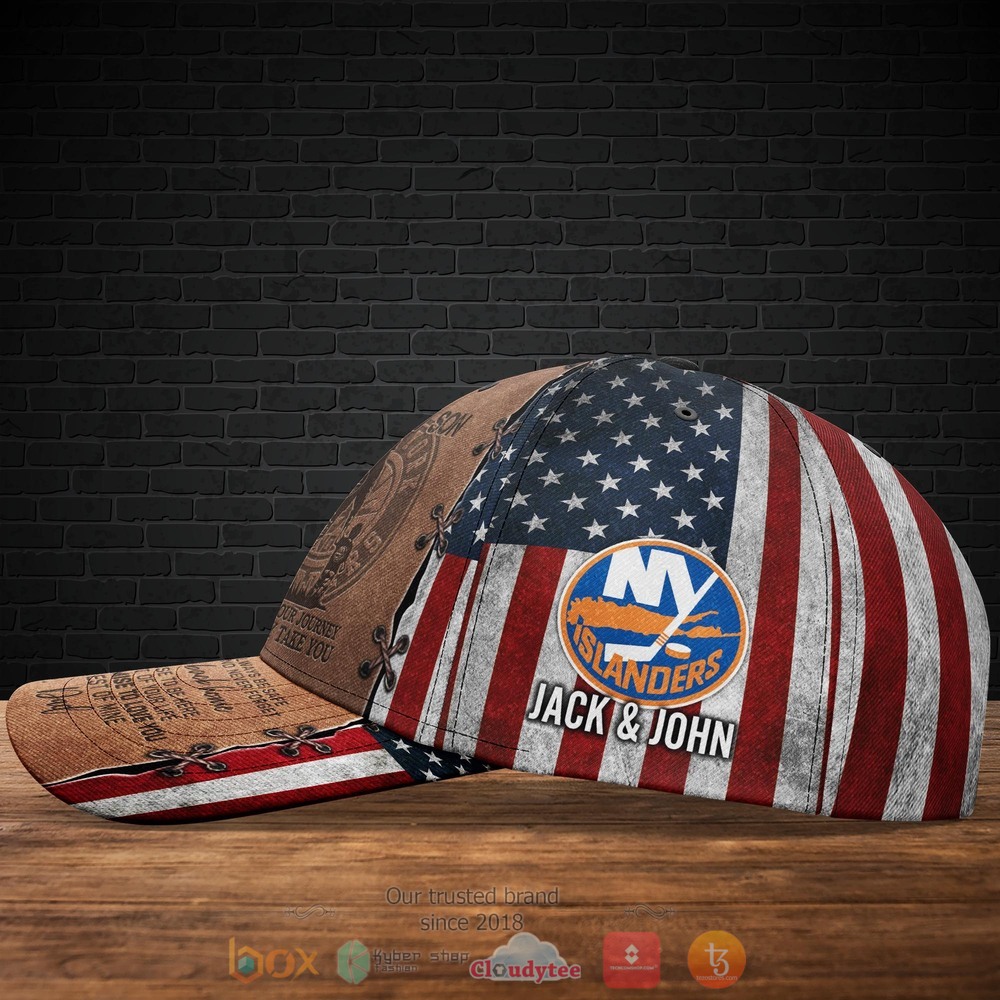 Personalized To My Son New York Islanders NHL Custom hat Cap 3 Personalized New York Islanders NHL To My Son Custom Cap 1 2
